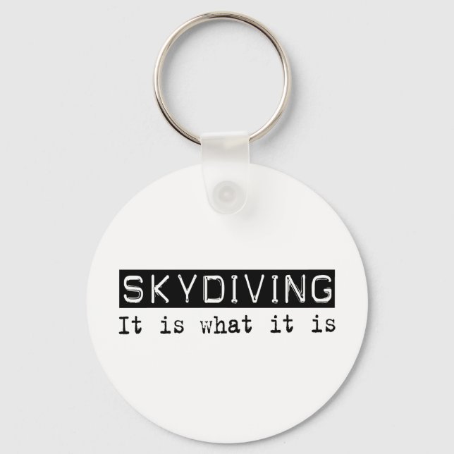 Skydiving Det är Nyckelring (Framsida)