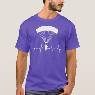 Skydiving ECG T Shirt