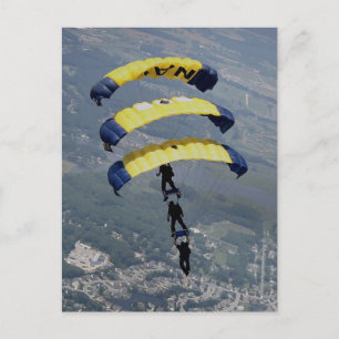 Skydiving Fallskärm Vykort