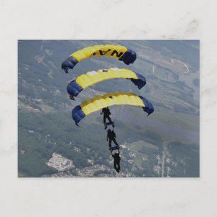 Skydiving Fallskärm Vykort