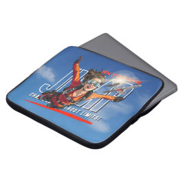  Skydiving-Feel Freedom Above Clouds | 15" Women Laptop Fodral