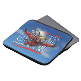  Skydiving-Feel Freedom Above the Clouds | 13" Men Laptop Fodral