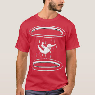 Skydiving inomhus-bodyflight t shirt