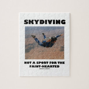 Skydiving inte en sport för det-hjärtad pussel