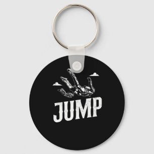 Skydiving Jump-Vintage Nyckelring