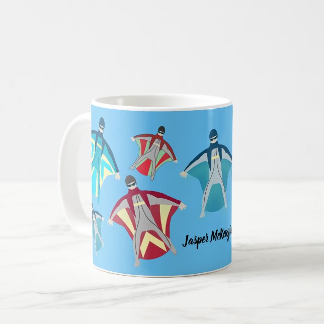 Skydiving Kaffemugg (Framsida vänster)