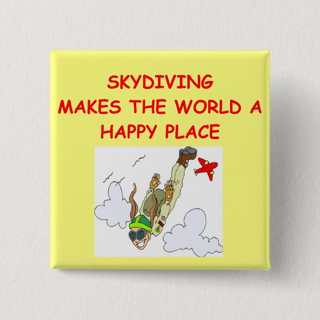skydiving knapp (Framsida)