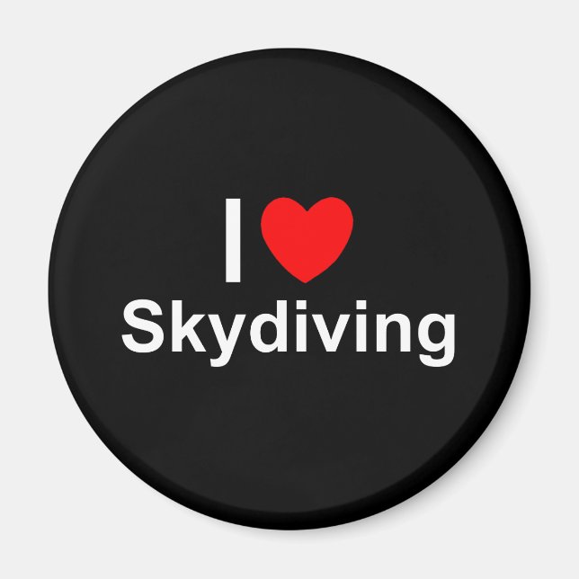Skydiving Magnet (Framsidan)