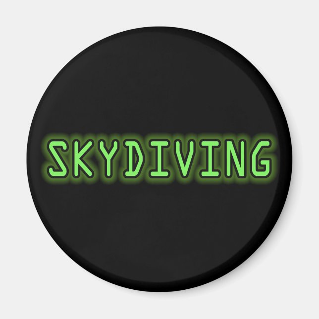 Skydiving Magnet (Framsidan)