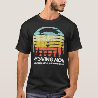 Skydiving Mamma Skydiving Mor Matching par Himlar T Shirt