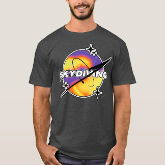 Skydiving Melty Space T Shirt