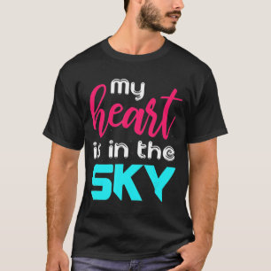 Skydiving-my-hjärtat är i Himlar T Shirt