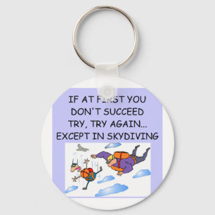 SKYDIVING NYCKELRING
