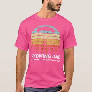 Skydiving Pappa Skydiving Far Matching par Himlar T Shirt