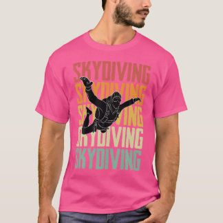 Skydiving Parachuting T Shirt