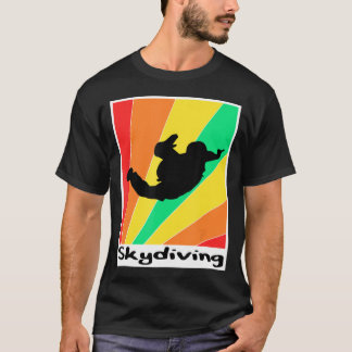 Skydiving Poster Fallschirmspringen T Shirt
