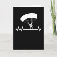 SkyDiving Pulse Heartslag Skydiver Fallskärm