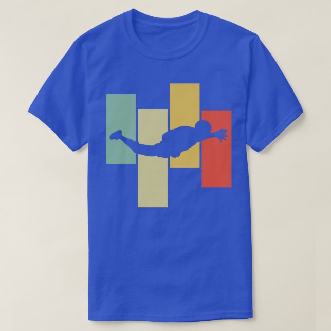 Skydiving Reggae T Shirt (Design framsida)