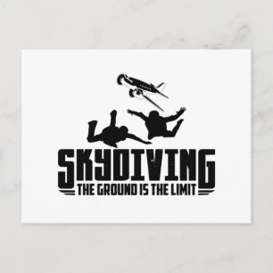 Skydiving Skydiver-gåvor för Skydiver Vykort