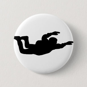 skydiving skydiversymbol knapp