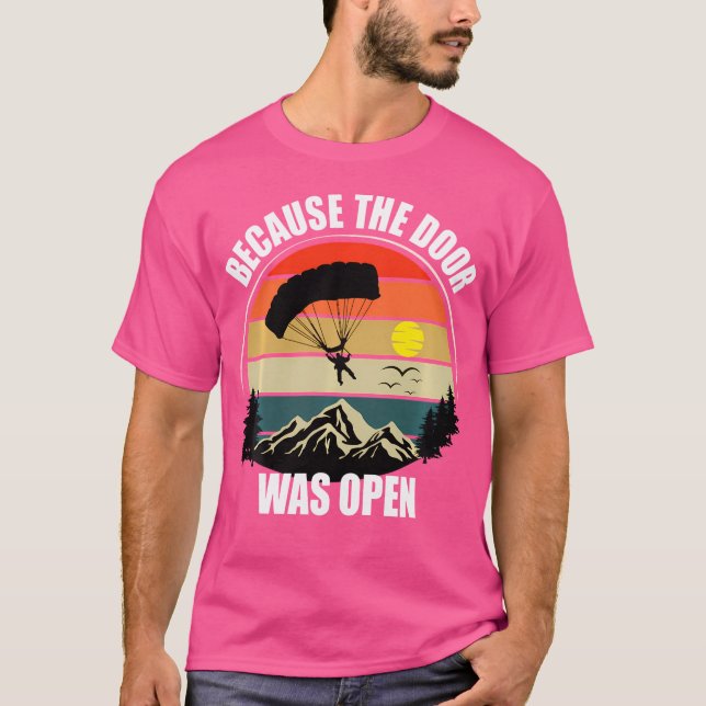 Skydiving T Shirt (Framsida)