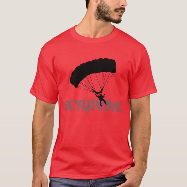 Skydiving T Shirt (Framsida)