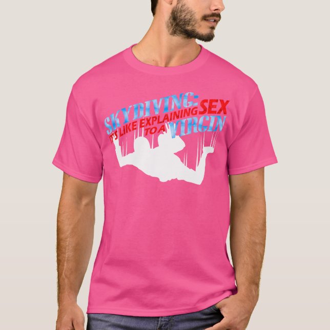 Skydiving T Shirt (Framsida)