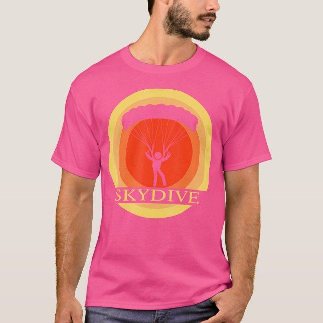 Skydiving T Shirt (Framsida)