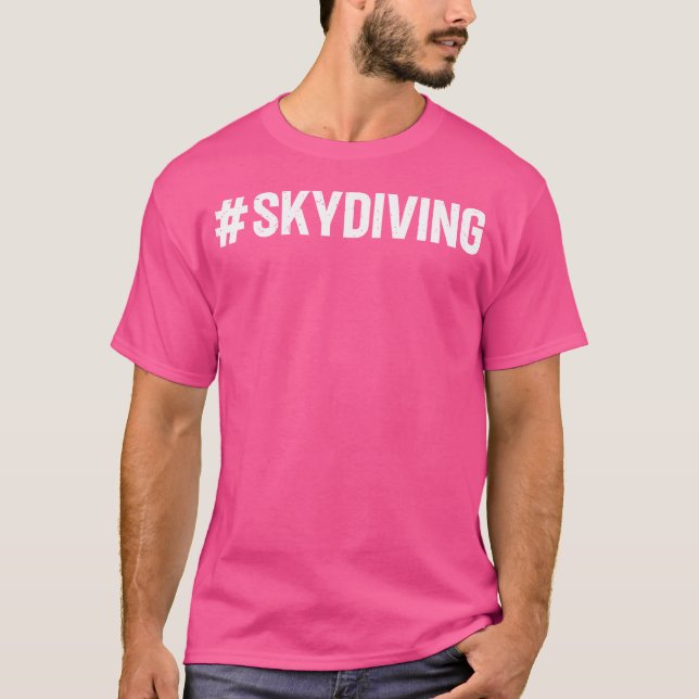 Skydiving T Shirt (Framsida)