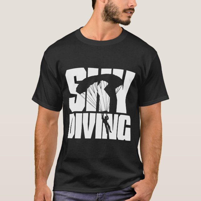 Skydiving T Shirt (Framsida)