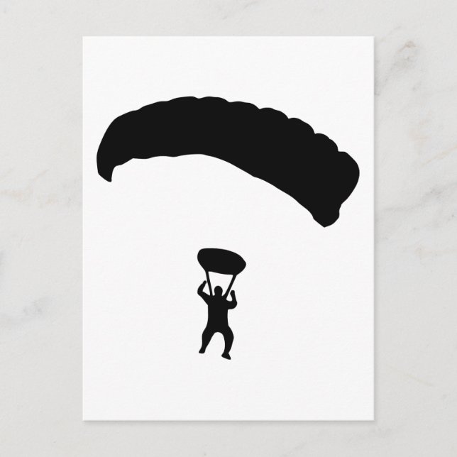 Skydiving Vykort (Framsida)