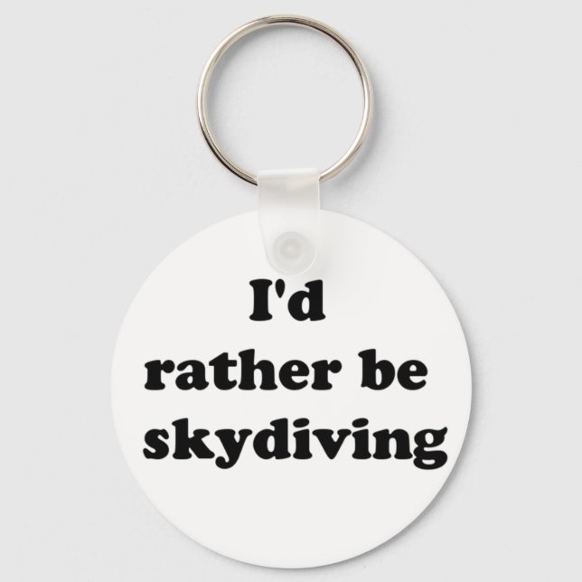 skydykning nyckelring (Framsida)