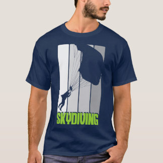 skydyvskydyvskydiver fallskärm parachuting j t shirt