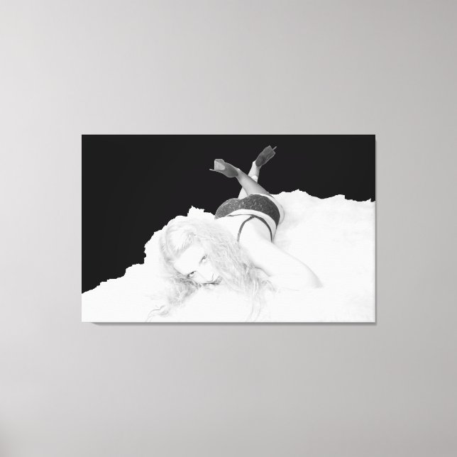 Skye Delamey-bild på arbetsytan Canvastryck (Framsida)