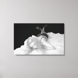 Skye Delamey björn matta Canvastryck