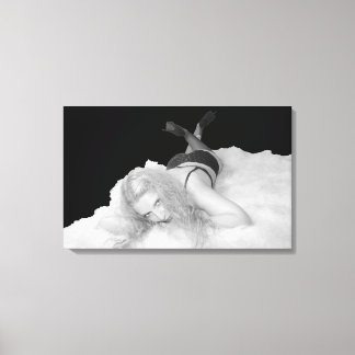 Skye Delamey björn matta Canvastryck