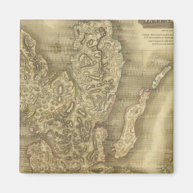 Skye Island Magnet (Framsidan)