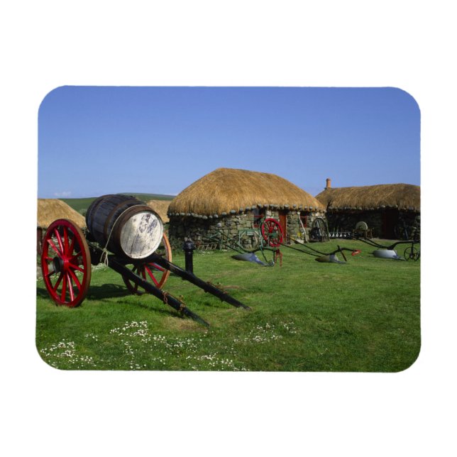 Skye Museum, Kilmuir, Isle of Skye, Highlands Magnet (Horisontell)