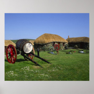 Skye Museum, Kilmuir, Isle of Skye, Highlands Poster