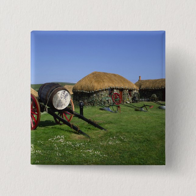Skye Museum, Kilmuir, Isle of Skye, Höglandet, Knapp (Framsida)
