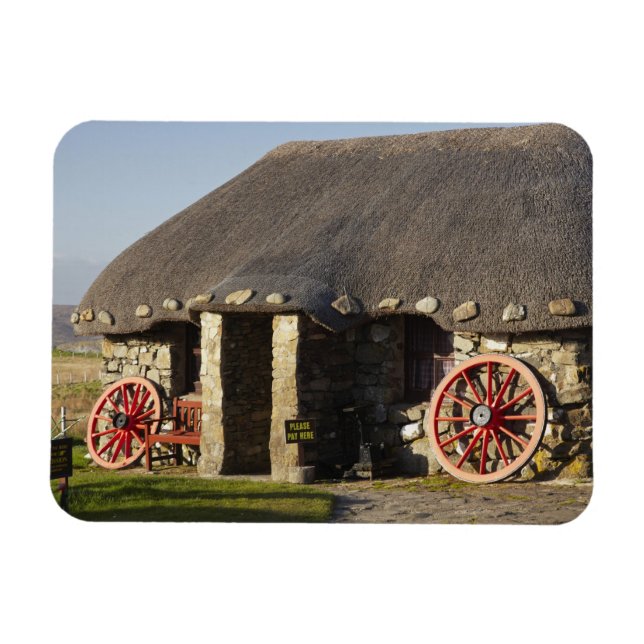 Skye Museum of Island Life, nära Duntulm, Magnet (Horisontell)