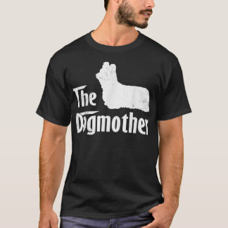 Skye Terrier Älskare presenterar Hund Mamma Mors d T Shirt