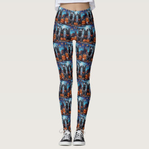 Skye Terrier Halloween Kuslig Leggings