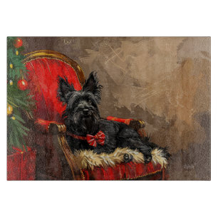 Skye Terrier Hund julafton
