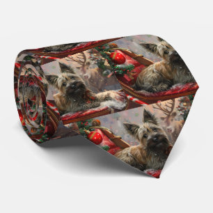 Skye Terrier Hund julafton Slips