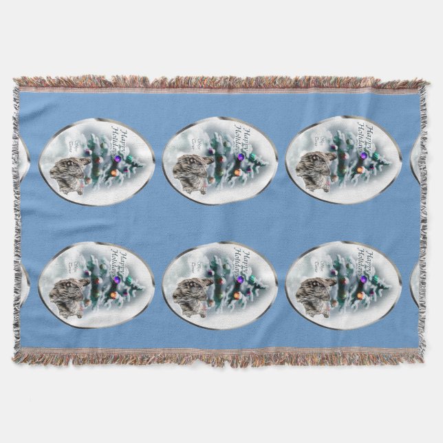 Skye Terrier-jul Mysfilt (Framsidan)