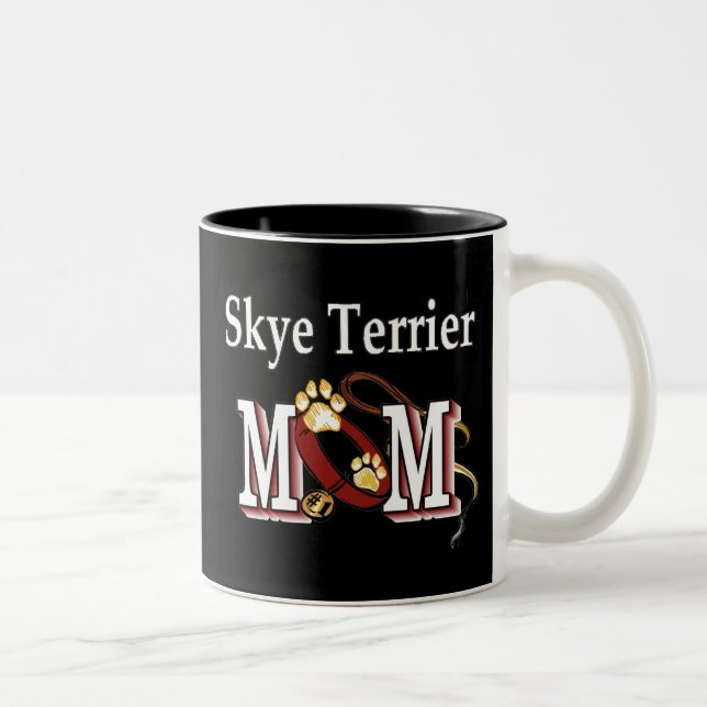 Skye Terrier Mamma Mugg (Höger)