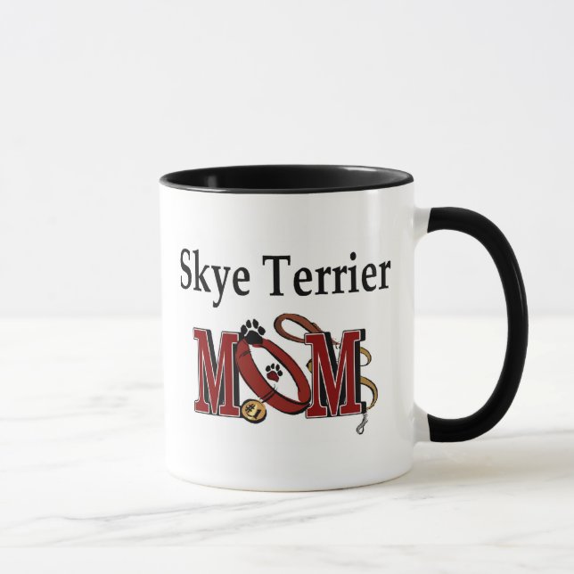 Skye Terrier Mamma Mugg (Höger)