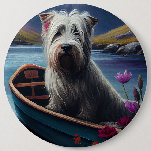 Skye Terrier på en åra: Ett naturskönt äventyr Knapp (Framsida)