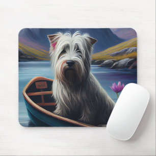 Skye Terrier på en åra: Ett naturskönt äventyr Musmatta